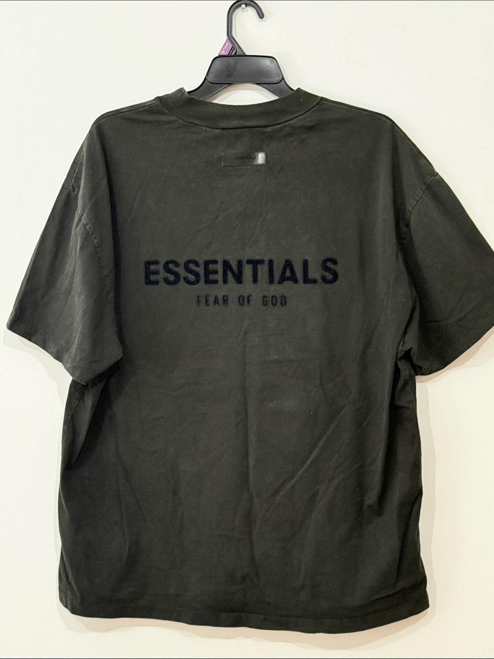 Rare Fear of God Essentials Tee 'Stretch Limo' Dark Charcoal/Black XXL 2X 2XL